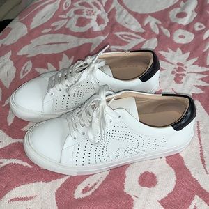 Kate spade white shoes